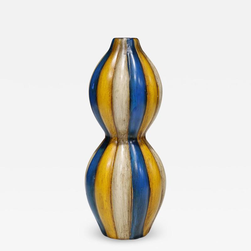 Large Ceramic Gourd Vase