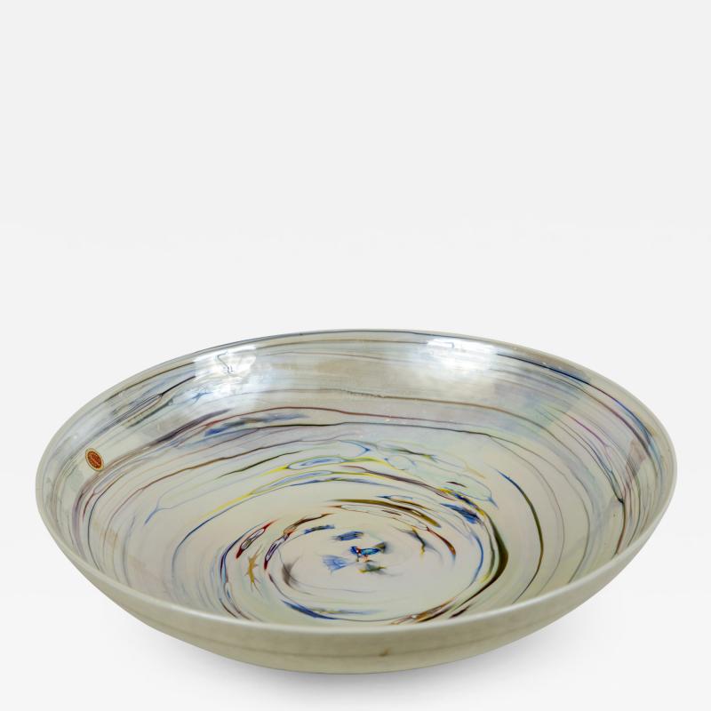 Large Decorative Shallow Bowl