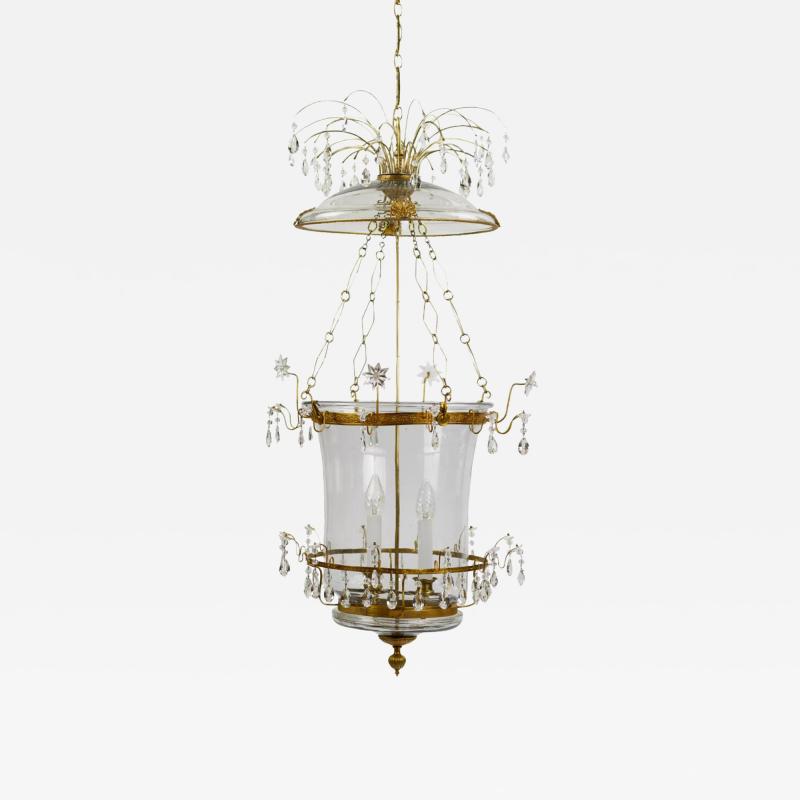 Large Double Light Hanging Lantern Russia Early 19th Century
