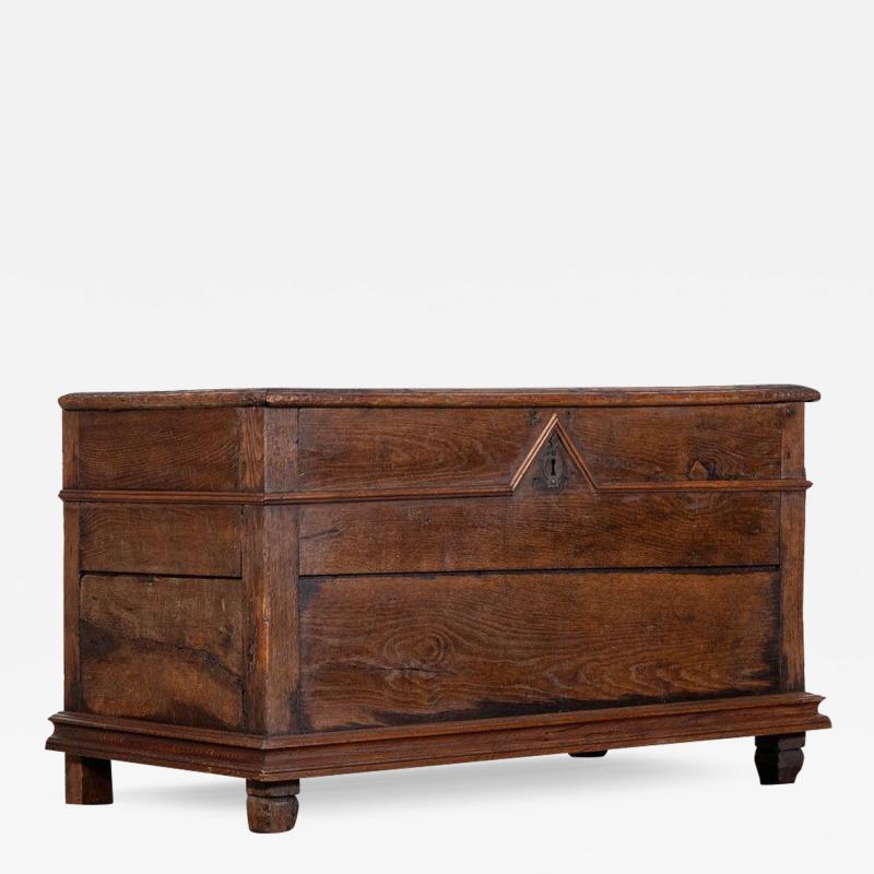 Large French 19thC Fruitwood Coffer