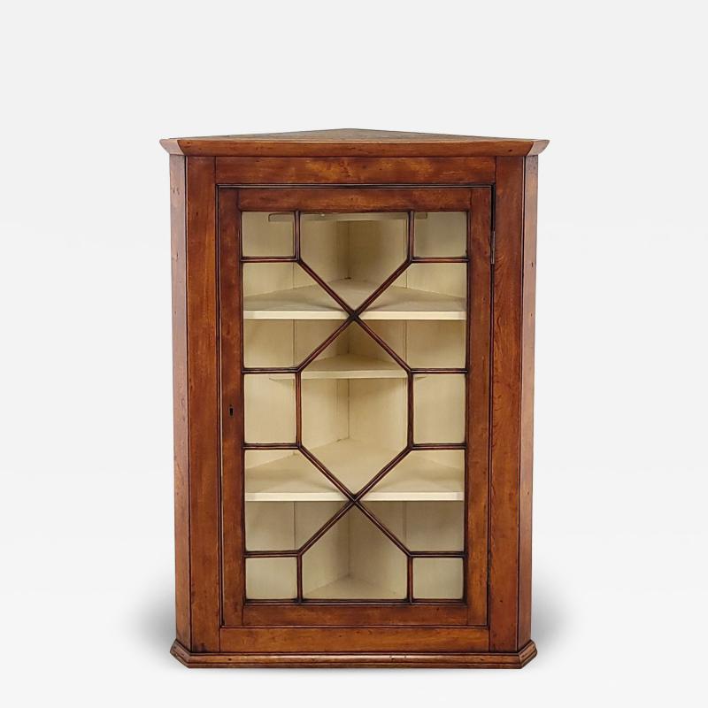 Large Georgian Corner Cupboard England circa 1800