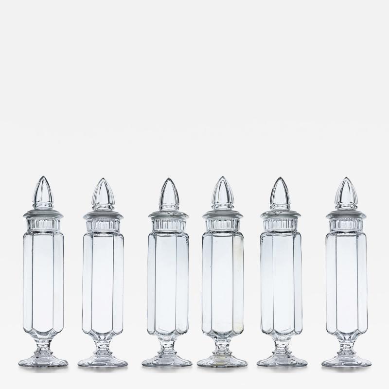 Large Glass Apothecary Jars