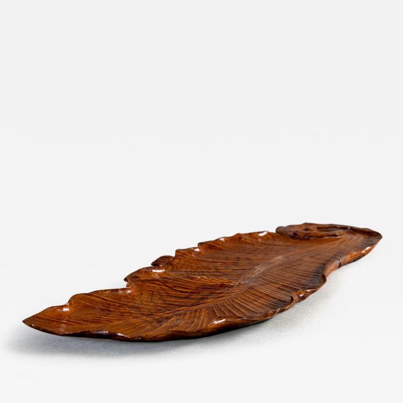 Large Habon also spelled Jabon Leaf Tray