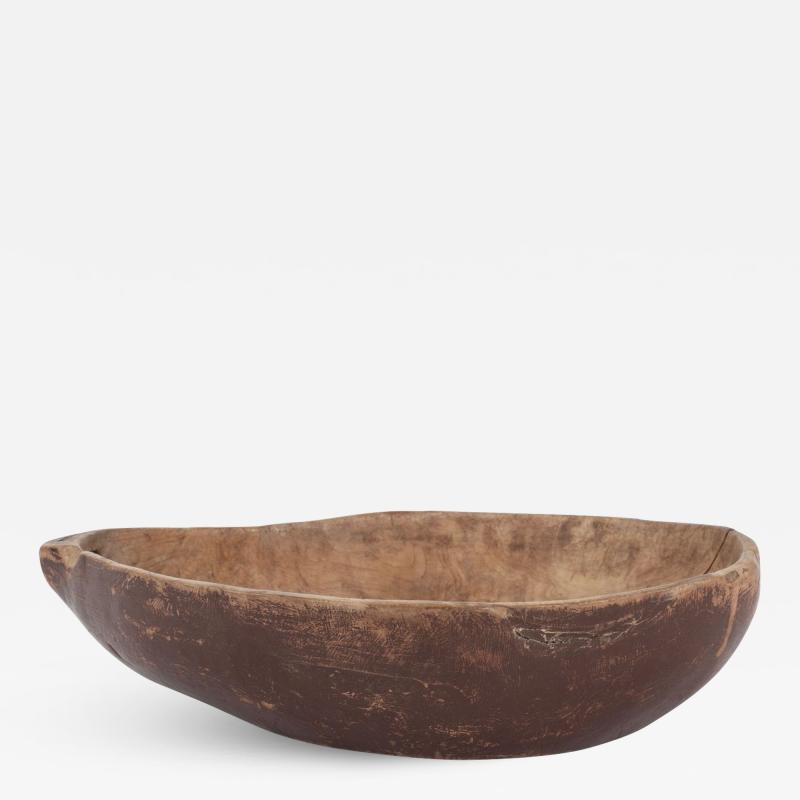 Large Irregular Shaped Swedish Rootwood Bowl