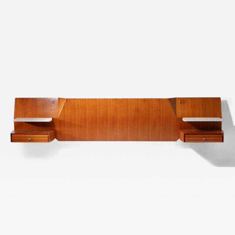 Large Italian 60s Geometric Headboard