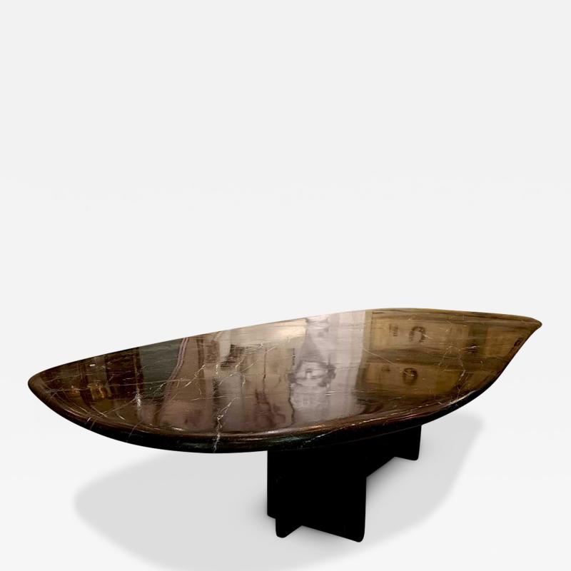 Large Marquina marble table