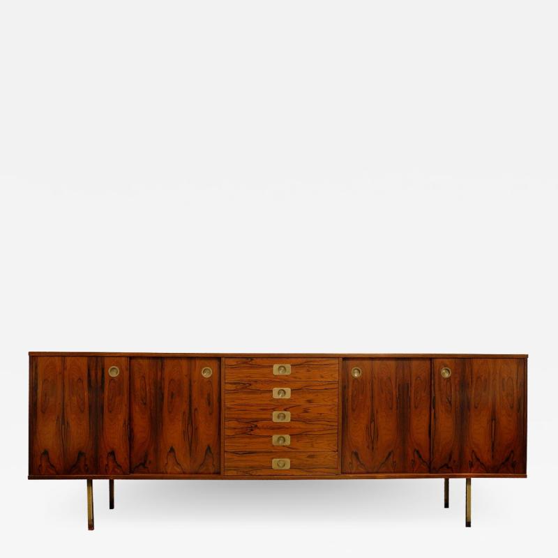Large Mid Century Wooden Sideboard