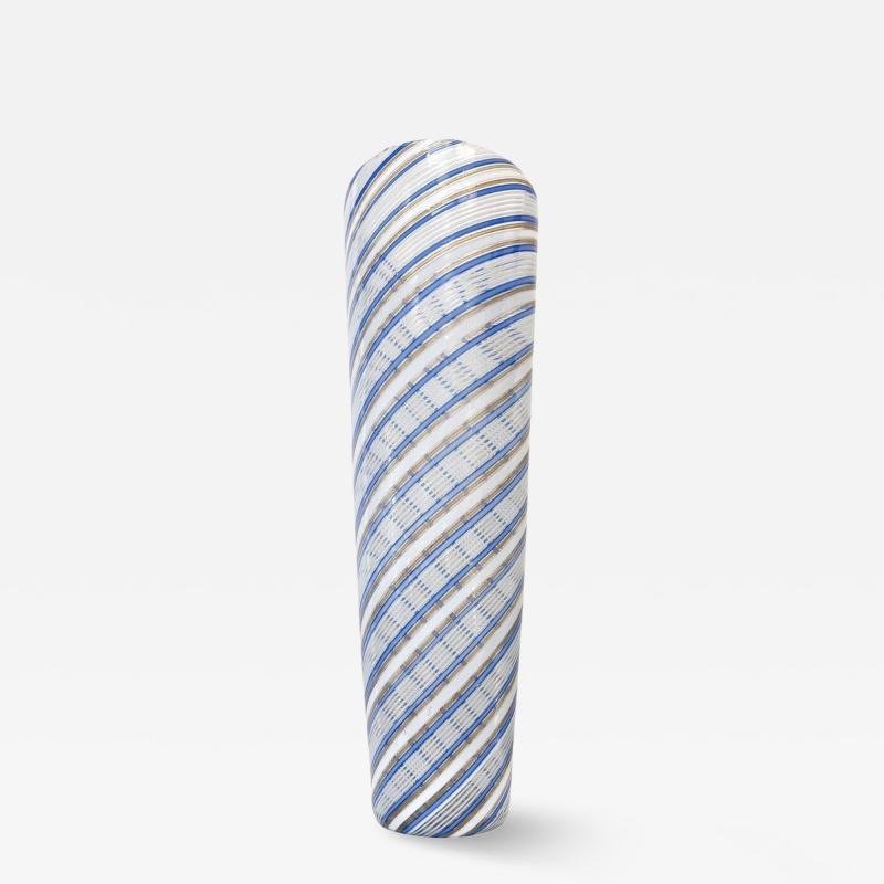 Large Murano Glass Vase by Dino Martens 1950s