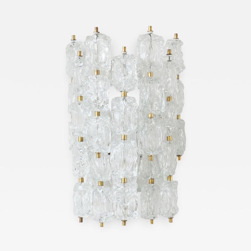 Large Murano Glass Wall Sconce