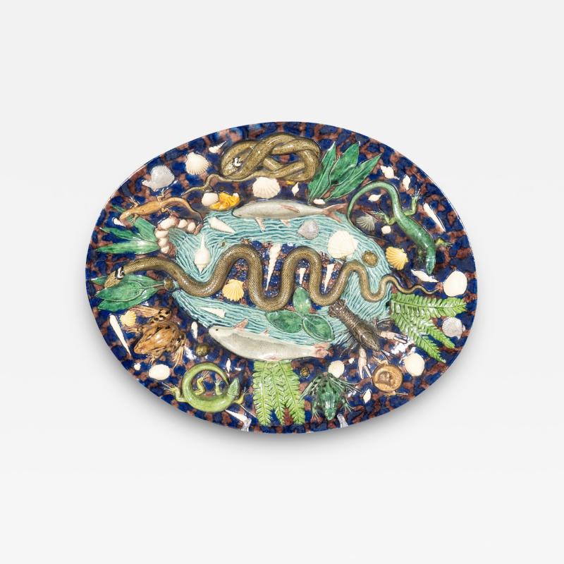 Large Palissy Platter