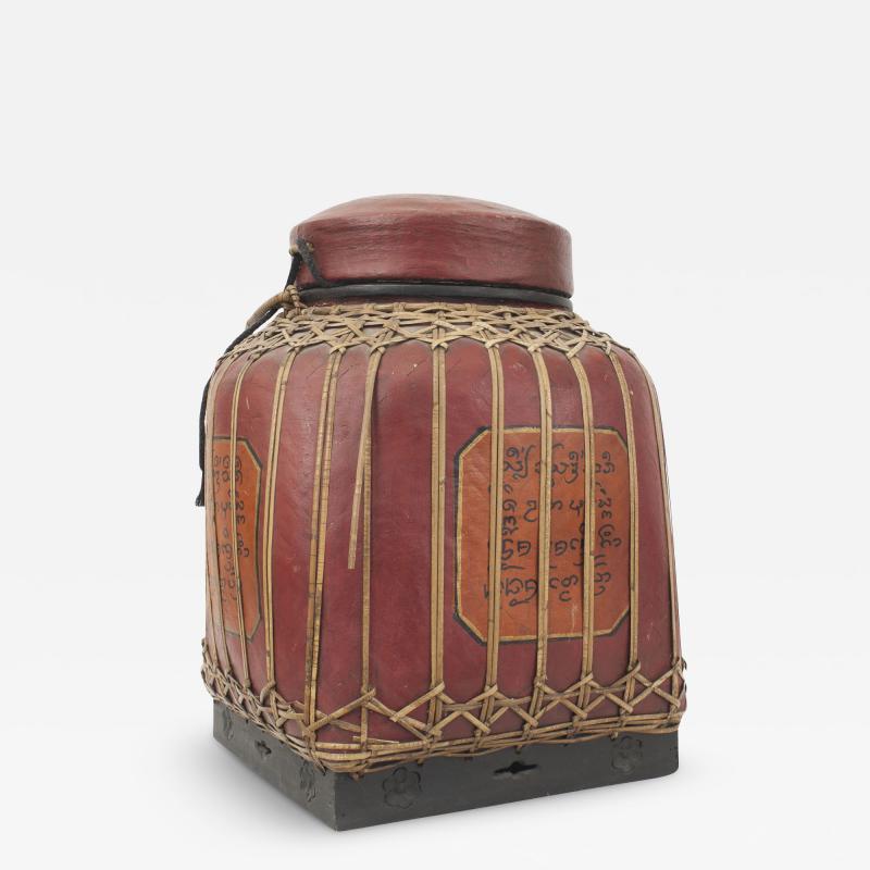 Large Papier Mache Apothecary Jar