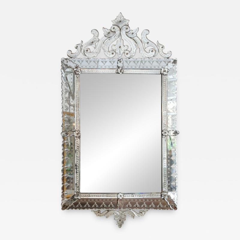 Large Rectangular Venetian Mirror