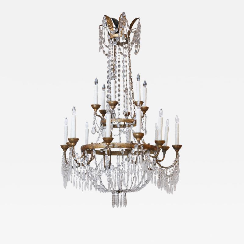 Large Scale Neoclassical Chandelier