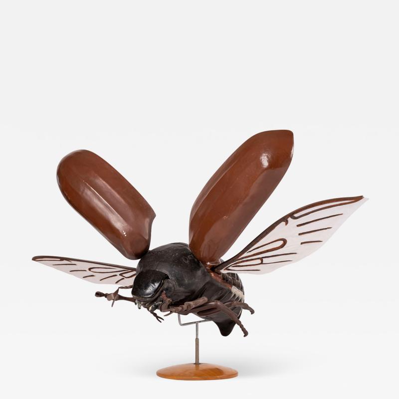 Large Sculpture of Insect in Flight