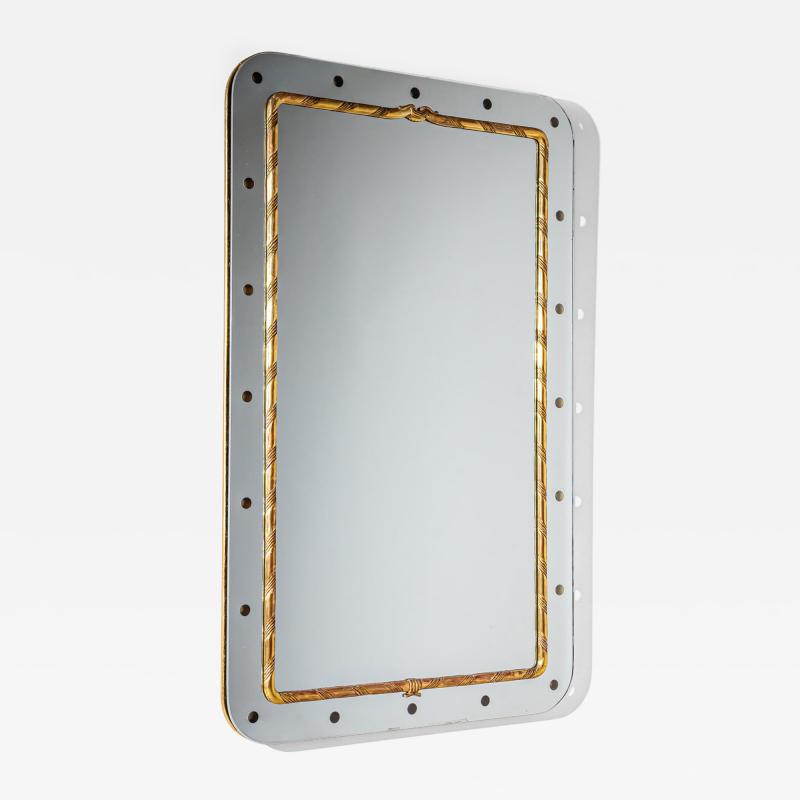 Large Wall Mirror Italy Mid 20th Century