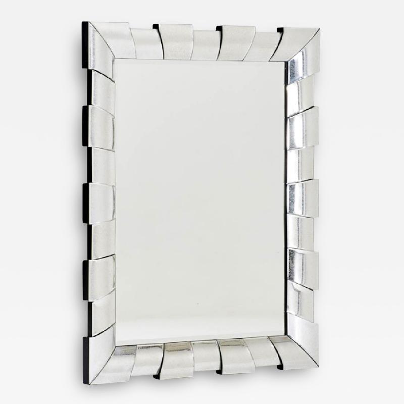 Large Wall Mirror with Architectural Form