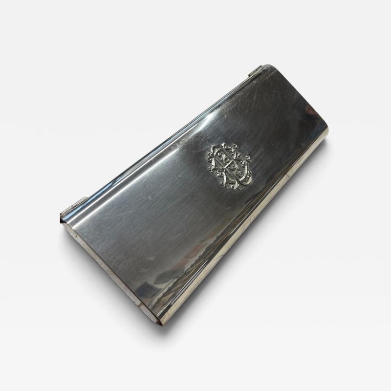 Large silver plated decorative box