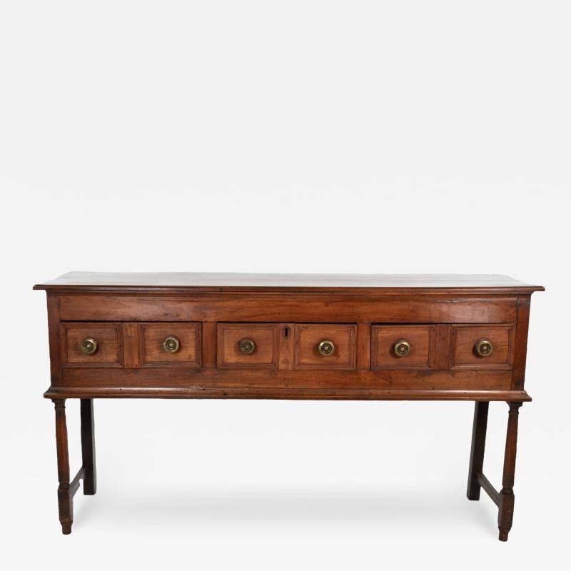 Late 18th Century Fruitwood Dresser Base English Circa 1790 