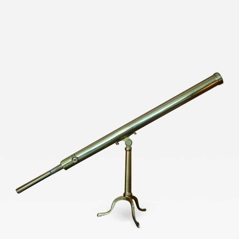 Late 18th Century Lacquered Brass Table Telescope