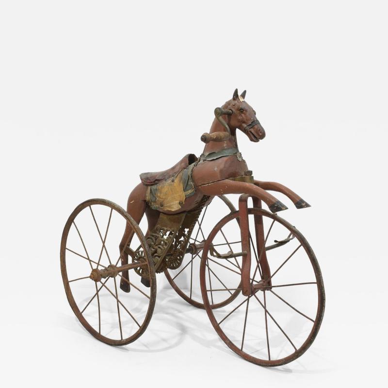 Late 19th Century French Tricycle Horse