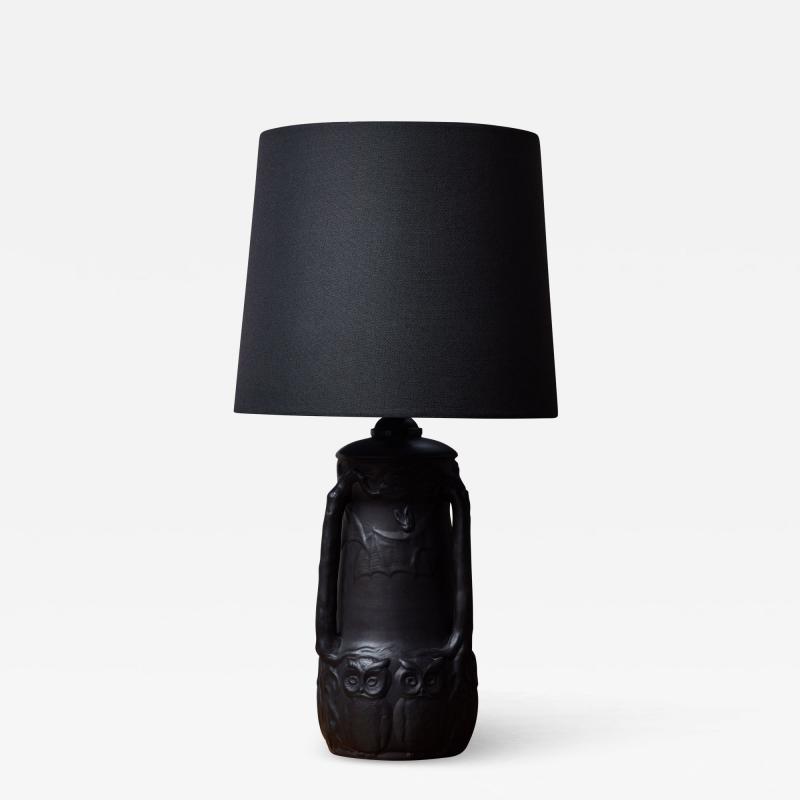 Lauritz Adolph Hjorth Lauritz Adolph Hjorth Glazed Ceramic Table Lamp