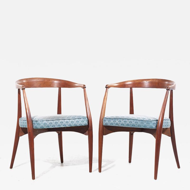 Lawrence Peabody Lawrence Peabody Mid Century Armchairs Pair