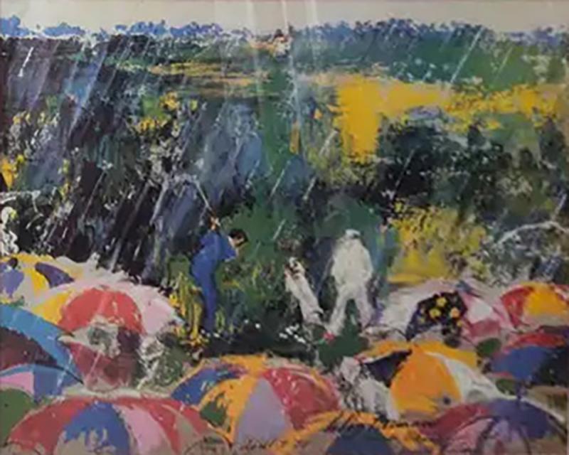 LeRoy Neiman Leroy Nieman Arnold Palmer Augusta Poster