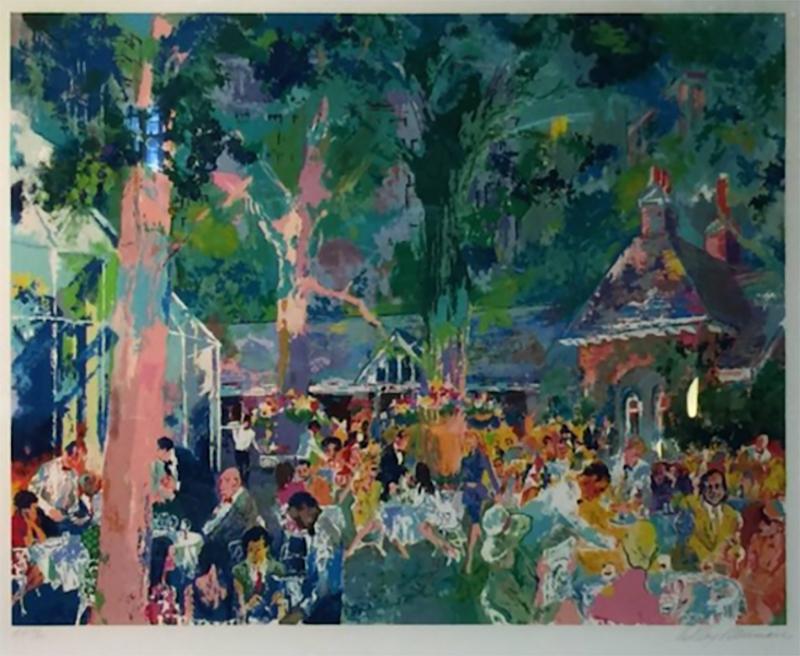 LeRoy Neiman Tavern on the Green Serigraph by Leroy Neiman