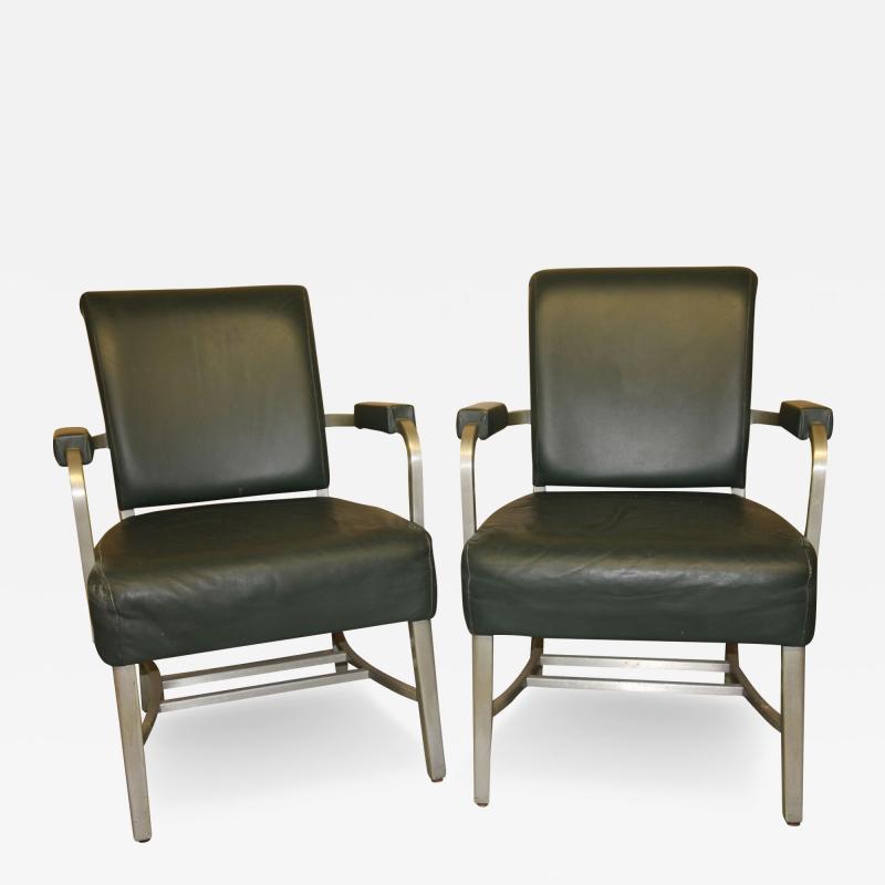Leather Lounge Chairs by Goodform