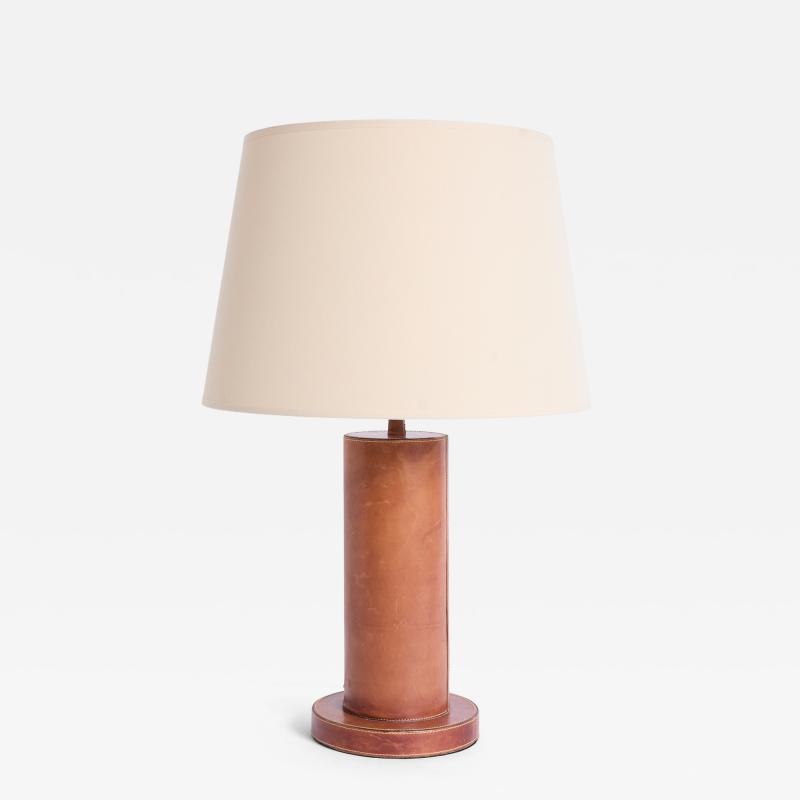 Leather Table Lamp