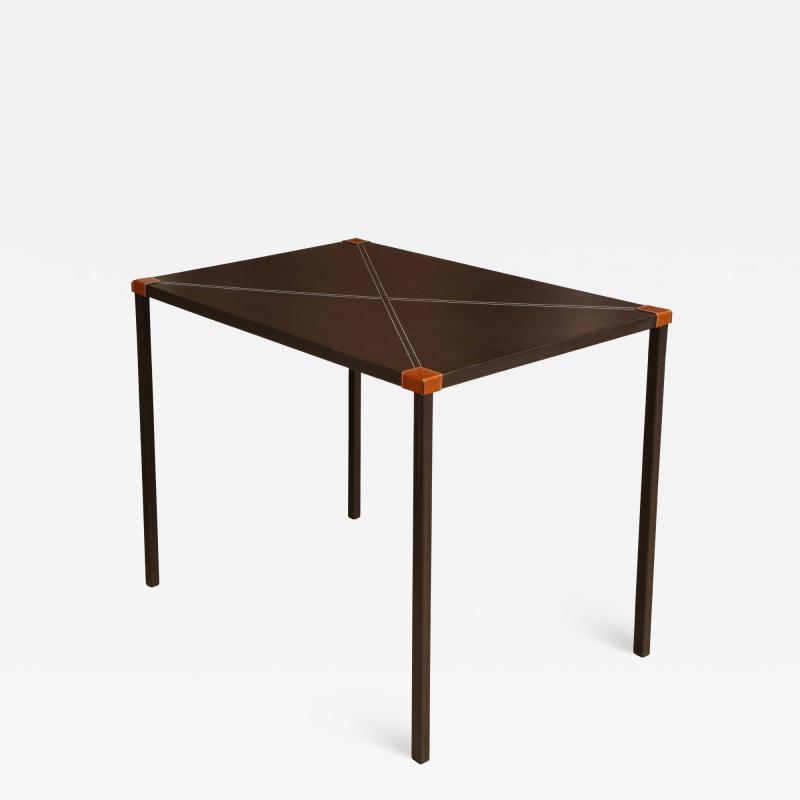 Leather Wrapped Desk