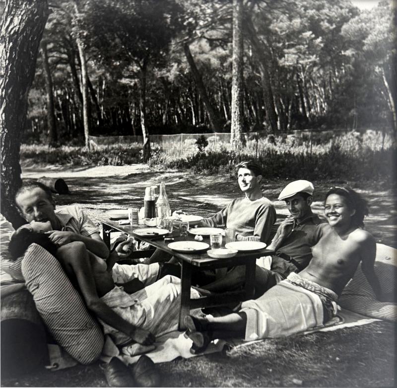 Lee Miller Editioned Photography Picnic Mougins by Lee Miller