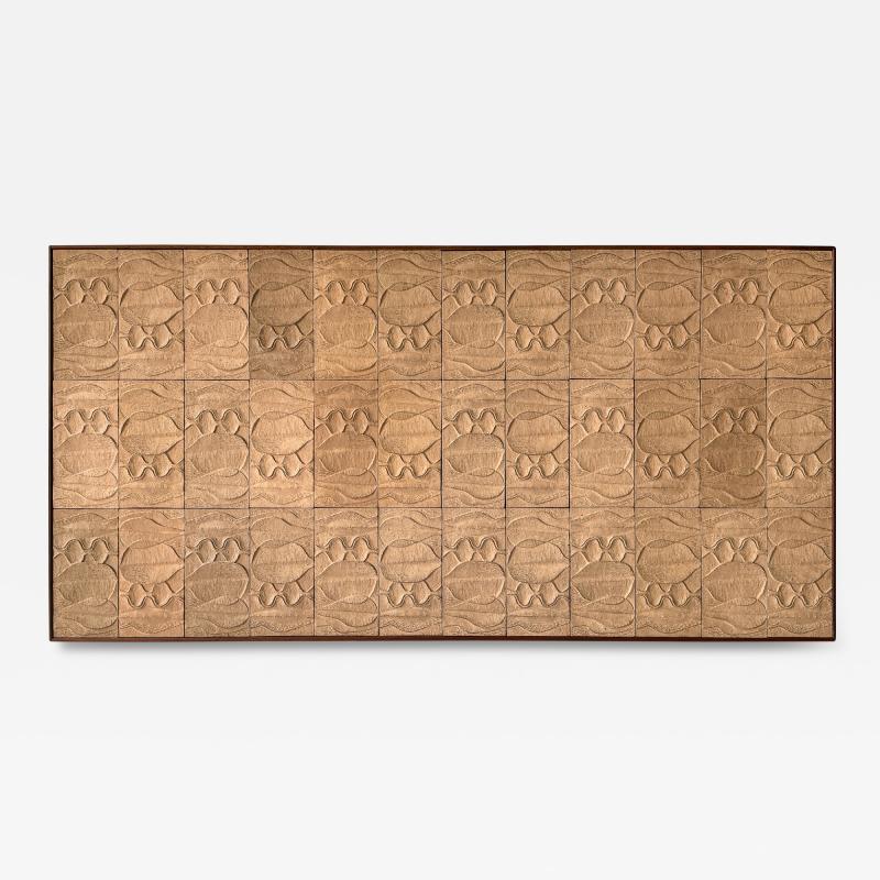 Lee Rosen Exceptional Rare Framed Lee Rosen Architectural Tiles