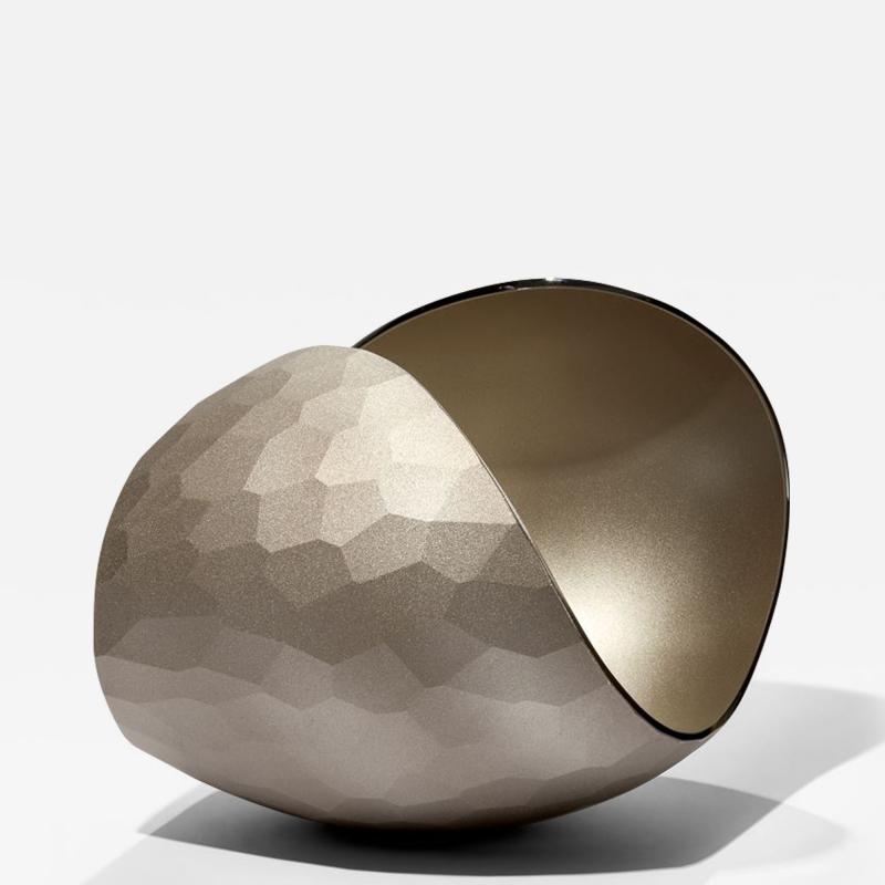 Lena Bergstr m Facetted Bronze Planet