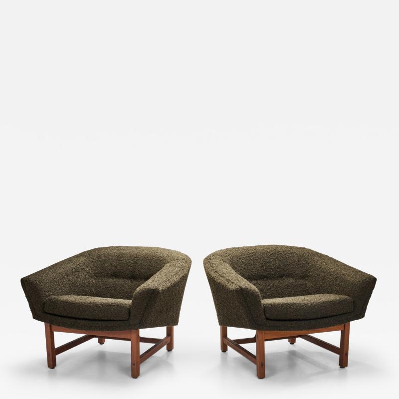 Lennart Bender Lennart Bender Lounge Chairs for Ulferts AB Tibro Sweden 1960s
