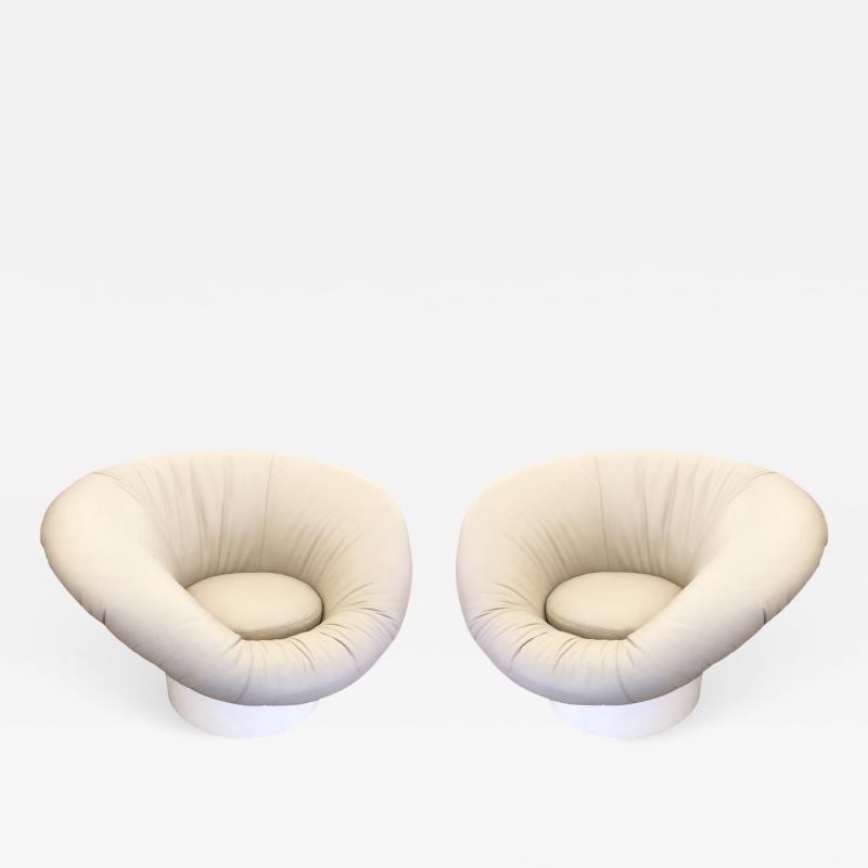 Lennart Bender Pair of Swedish Lounge Chairs by Lennart Bender