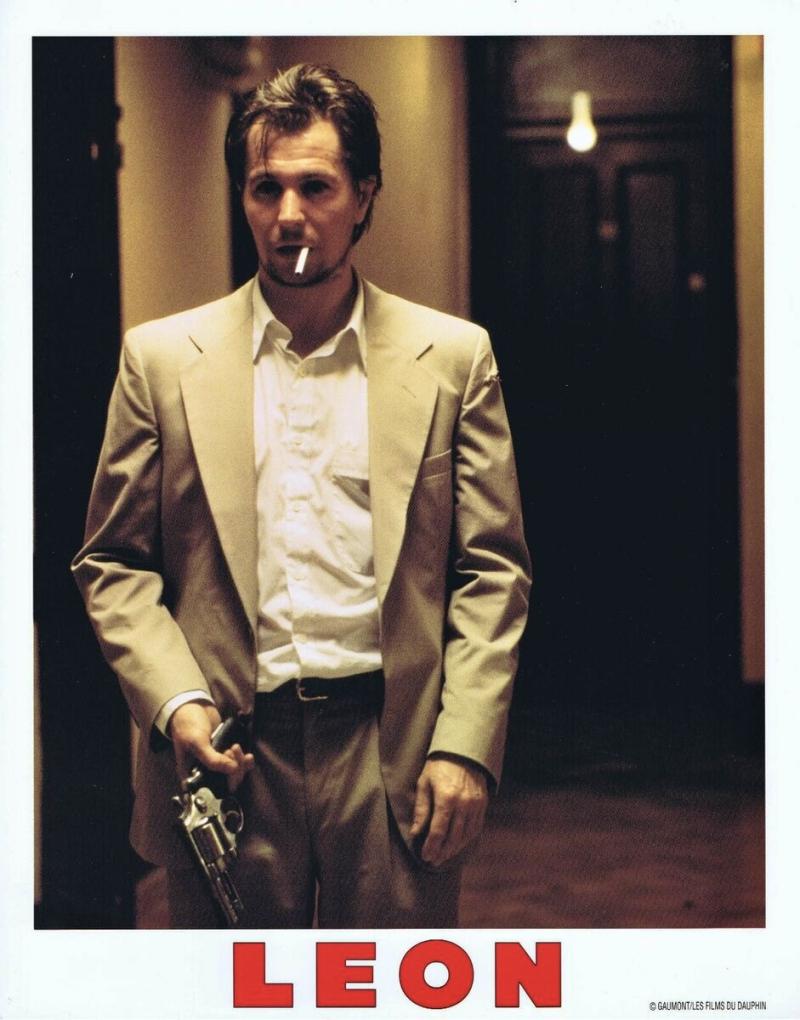 Leon 1994 original vintage lobby card