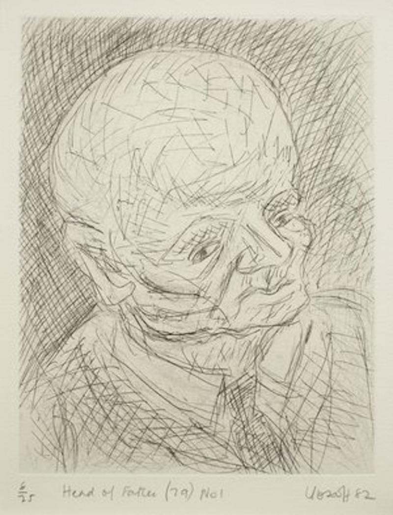 Leon Kossoff HEAD OF FATHER 1