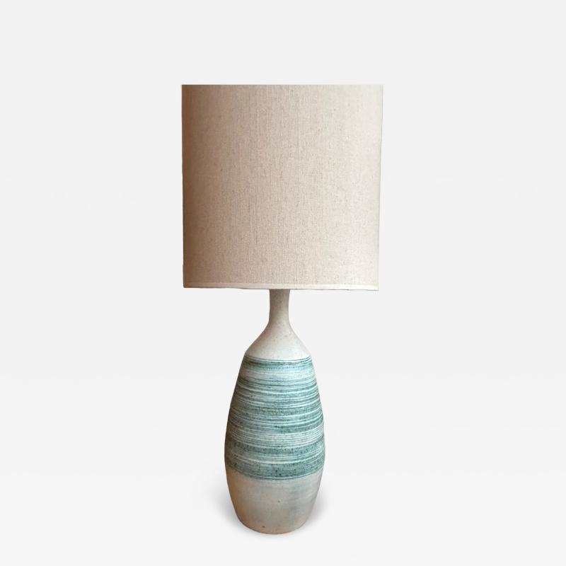 Les 2 Potiers Michelle et Jacques Serre Ceramic lamp by Les 2 Potiers France 1960s