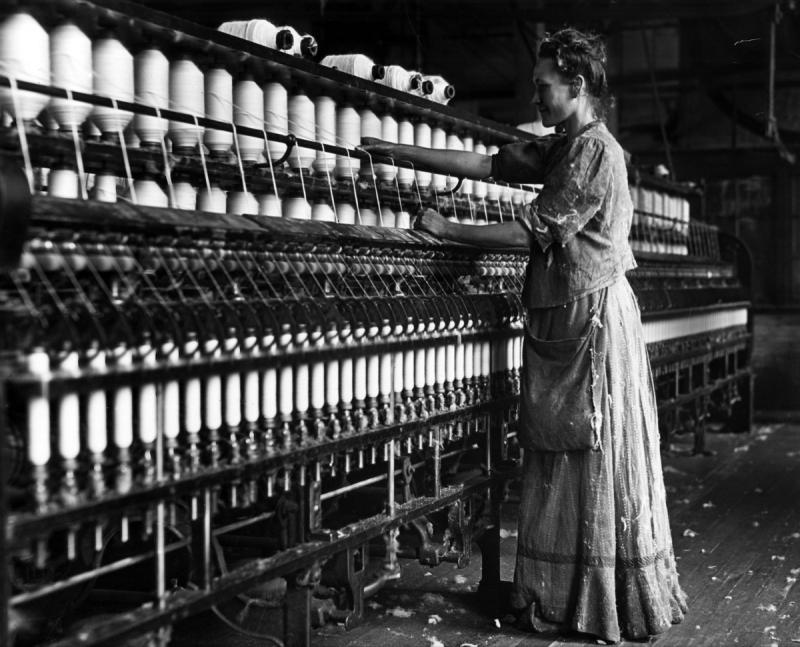 Lewis Hine Spinner