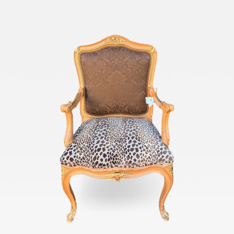 Lewis Mittman Louis XV Style Louis Mittman Fauteuil Arm Chairs