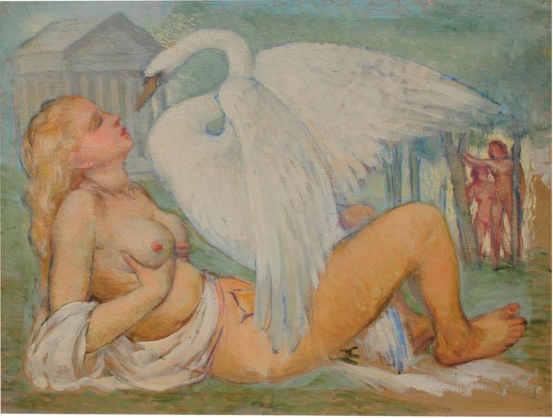 Lida and the Swan