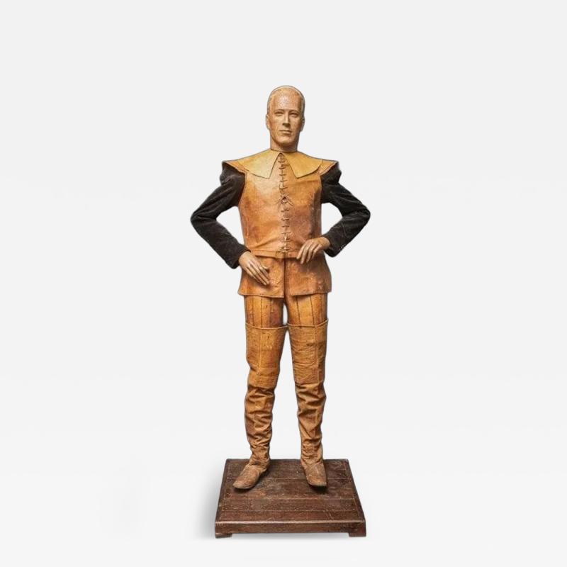 Lifesize Vintage Wooden Mannequin featuring articulated arms and legs