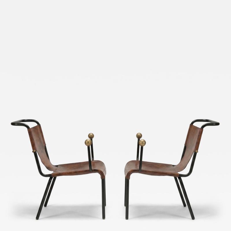 Lina Bo Bardi Bola Chairs from Casa de Vidro Brazil 1951 Pair