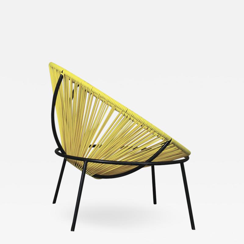 Lina Bo Bardi Lina Bo Bardi MidCentury Bowl Chair in Iron and plastic