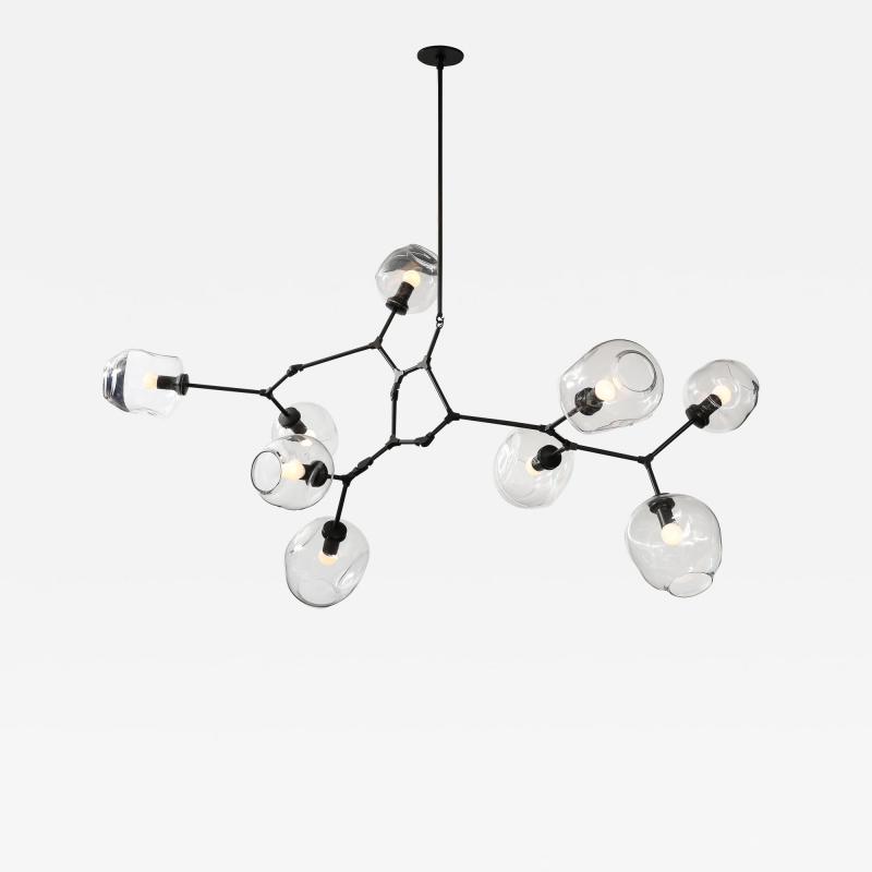 Lindsey Adelman 9 Globe Branching Bubble Chandelier