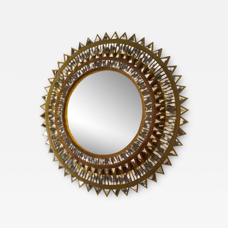 Line Vautrin Line Vautrin Mirror Soleil pointes n 4 circa 1970s