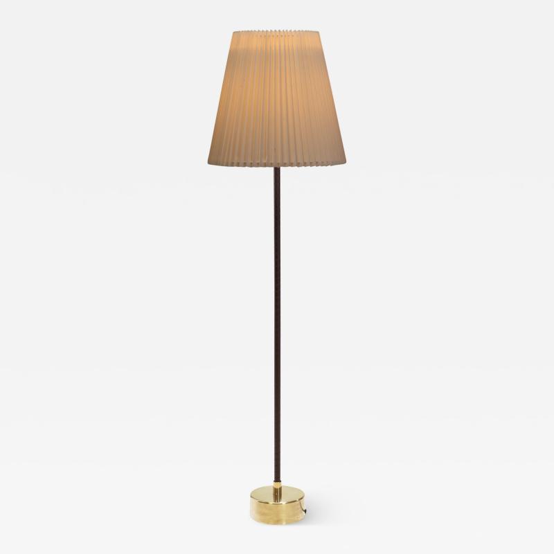 Lisa Johansson Pape Lisa Johansson Pape Brass Floor Lamp for Stockmann Orno Finland 1950s