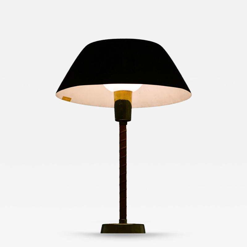 Lisa Johansson Pape Table Lamp in Brass and Aluminum by Lisa Johansson Pape 1950s