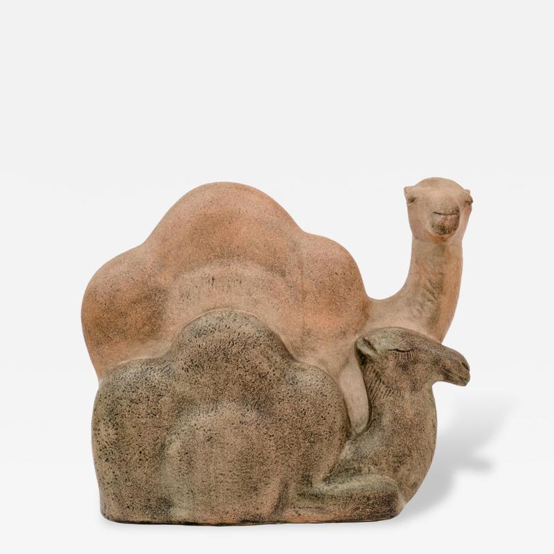 Lisa Larsen for Gustavsberg Stoneware Camel Sculpture